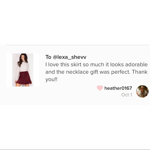 Faux Suede Mini Skirt - Picture 4 of 4